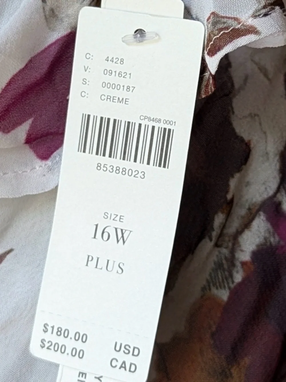 NWT Anthropologie V-Neck Floral Tiered Ruffle Prairie Dress 
(Sz 16 Plus) - Picture 9 of 15